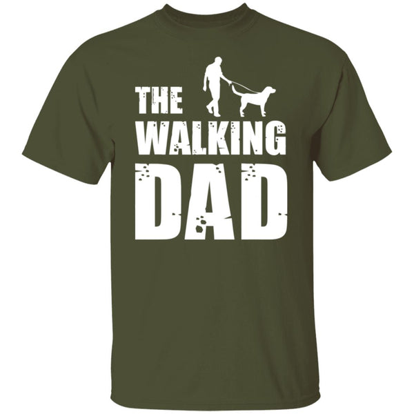 The Walking Dad T-Shirt Military Green