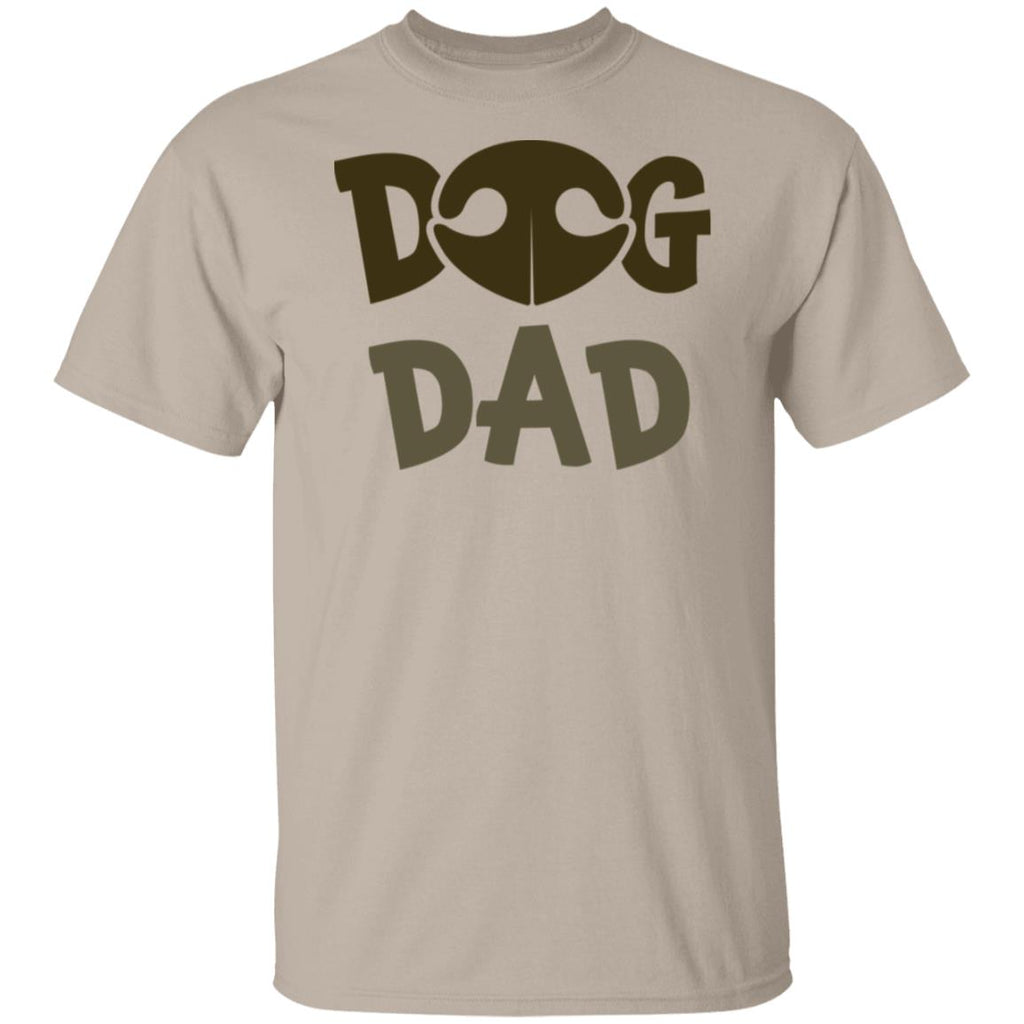 Dog Dad Boop Snoot T-Shirt Sand