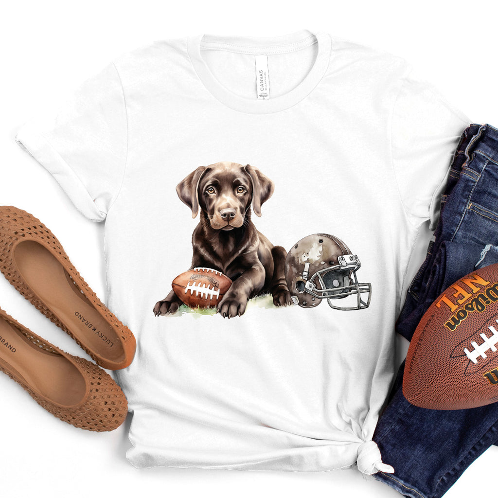 Game Day Pup T-Shirt Game Day Pup Premium T-Shirt White