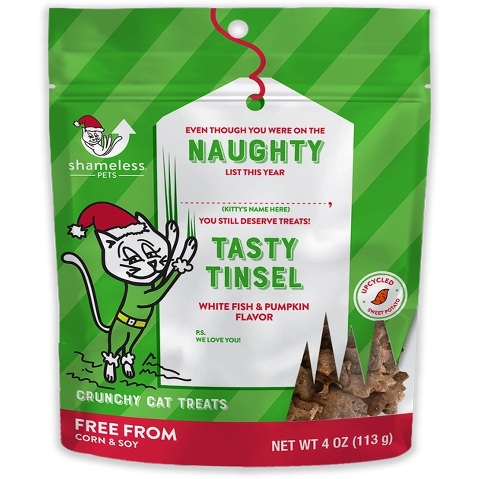 Tasty Tinsel Crunchy Cat Treats