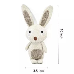 Knitted Rabbit Doggo Chew Toy